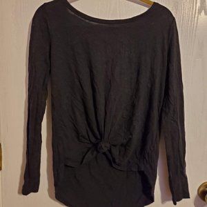 Hollister Long Sleeve Strappy Back